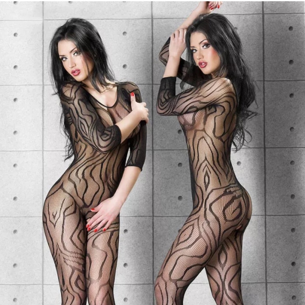 Sold! Sleeve Bodystocking Lingerie, OS, NWT!